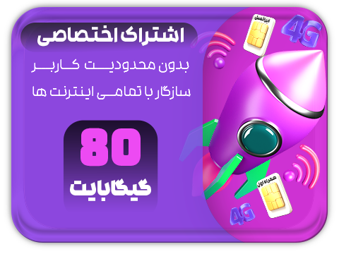 سرویس پینگ و ریجستر عالی (آلمان)  حجم 80 گیگ